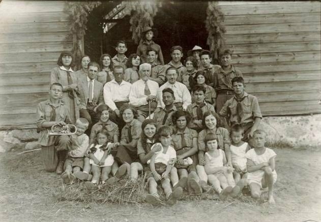 Шабад с воспитанниками еврейской школы